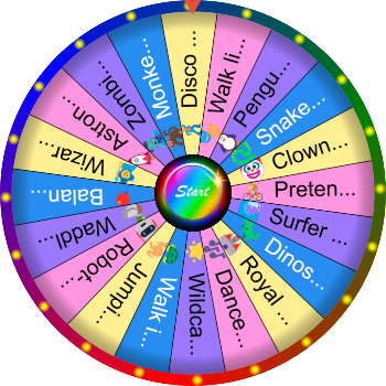 🌀 Silly Walk Contest SpinzyWheel 🌀