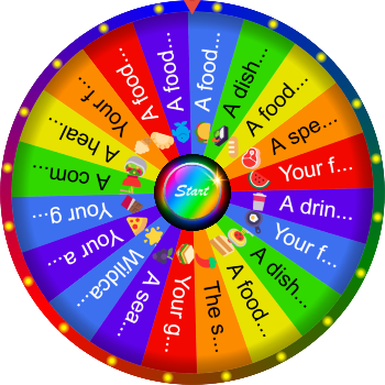 🌀 Favorite Food SpinzyWheel 🌀