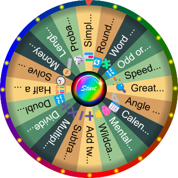 🌀 Quick Math Question SpinzyWheel 🌀