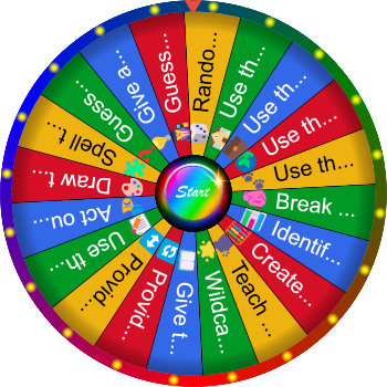 🌀 Vocabulary Quiz SpinzyWheel 🌀
