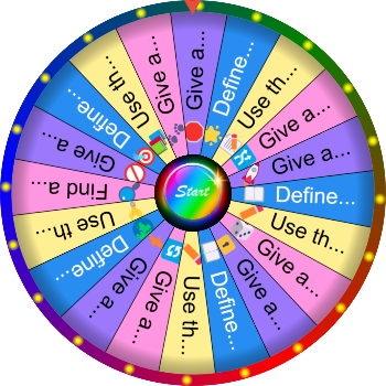 🌀Vocabulary Quiz SpinzyWheel 🌀