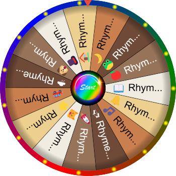 🌀 Make a Rhyme SpinzyWheel🌀