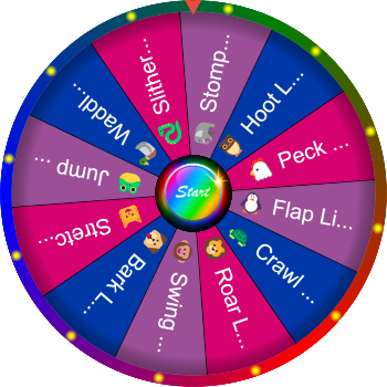 🌀Act Like an Animal SpinzyWheel🌀