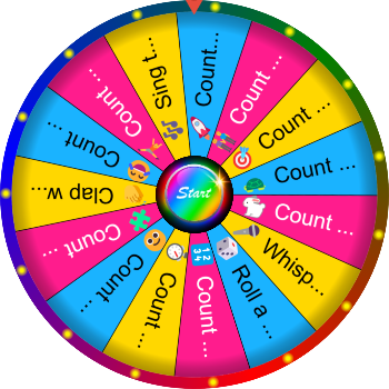 🌀 Count Backwards from 20 SpinzyWheel🌀