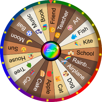 🌀 Name 3 Verbs SpinzyWheel 🌀