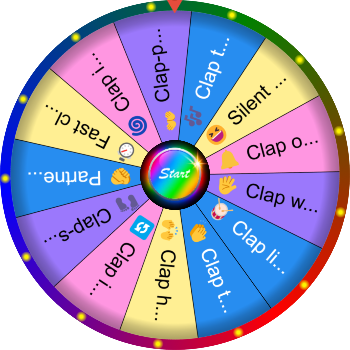🌀 Group Hand Clap Pattern SpinzyWheel🌀
