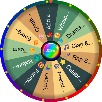 🌀 Class Song Creation SpinzyWheel🌀