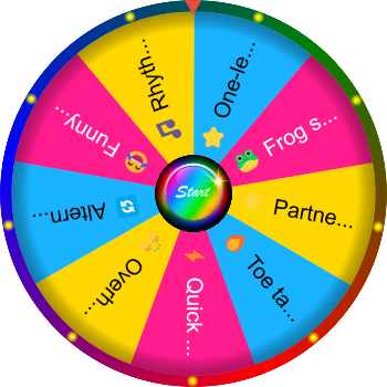 🌀 Touch Your Toes SpinzyWheel🌀