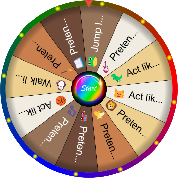 🌀 Charades (Act & Guess) SpinzyWheel 🌀