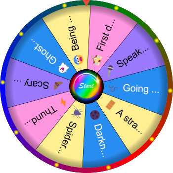 🌀 Something That Scares You SpinzyWheel 🌀