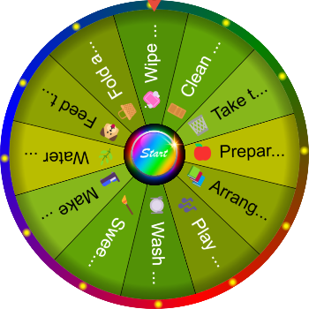 🌀 Chores at Home SpinzyWheel🌀