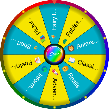 🌀Favorite Book You Read in Class SpinzyWheel 🌀