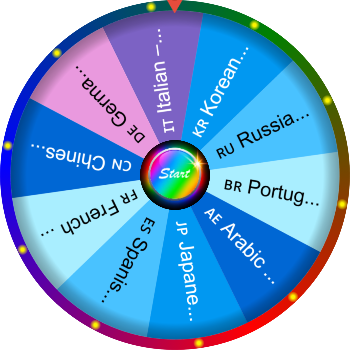 🌀 Favorite Language You Want to Learn SpinzyWheel🌀