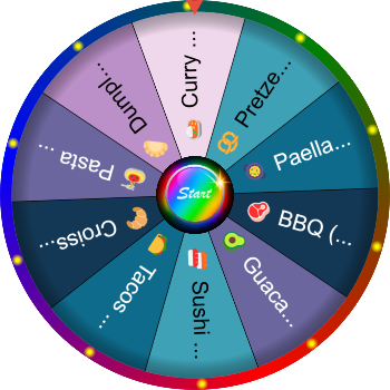 🌀 Share a Famous Food from Another Country SpinzyWheel🌀