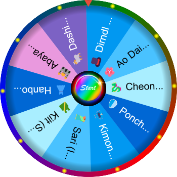 🌀 Name a Traditional Costume SpinzyWheel🌀