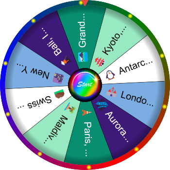 🌀If You Could Fly Anywhere SpinzyWheel🌀