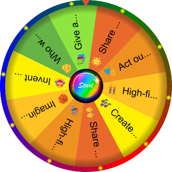 🌀 High-Five a Friend SpinzyWheel 🌀