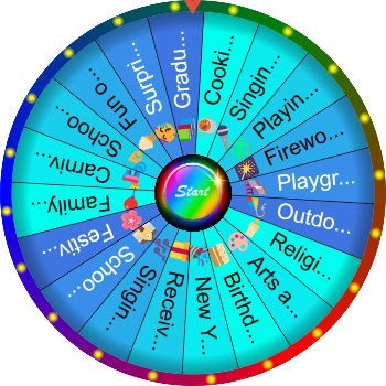 🌀 🎡 My Favorite Celebration SpinzyWheel🌀