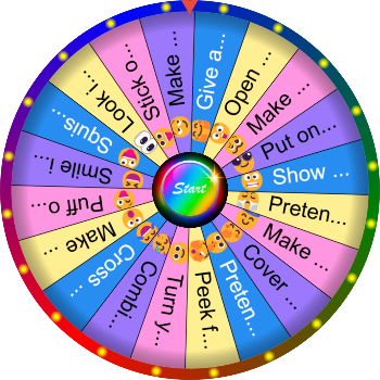 🌀 🎡 A Funny Face I Can Make SpinzyWheel 🌀