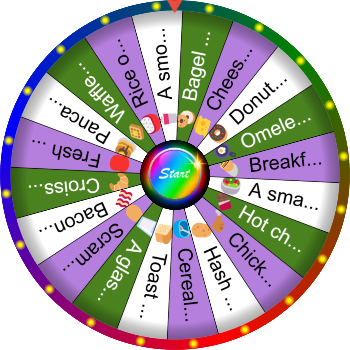 🌀 🎡 Favorite Breakfast SpinzyWheel🌀