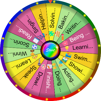 🌀 A Time I Felt Proud SpinzyWheel 🌀