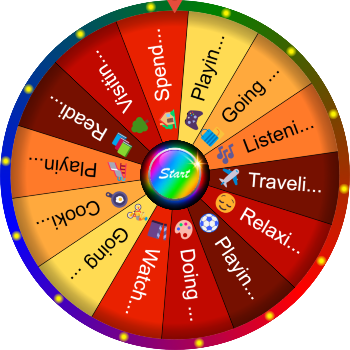 🌀 Favorite Weekend Activity SpinzyWheel🌀