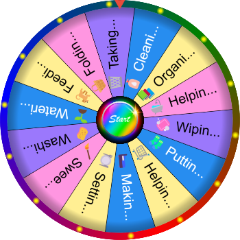 🌀 Chores at Home SpinzyWheel🌀