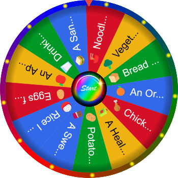 🌀 A Food I Eat Often SpinzyWheel 🌀