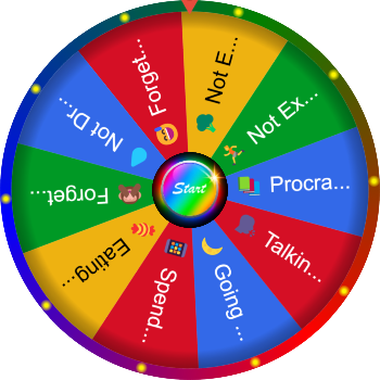 🌀 One Daily Habit I Want to Change SpinzyWheel🌀