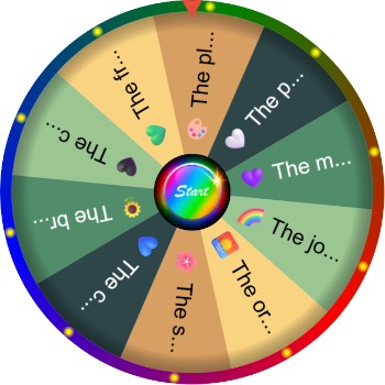 🌈 Colors That Brightened My World – SpinzyWheel