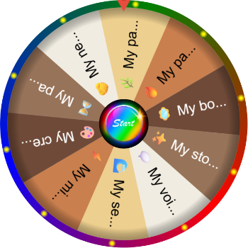 🧩 Pieces of Me I’ve Finally Accepted – SpinzyWheel