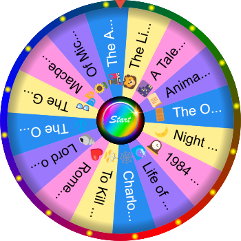 🌀 📖 Favorite Book You Read in Class SpinzyWheel🌀