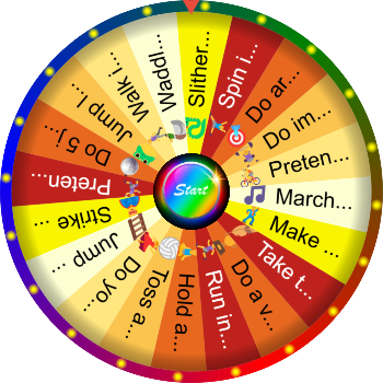 🌀 Move & Groove Challenge — SpinzyWheel 🌀