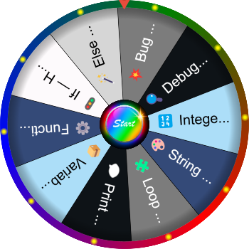 💻 Coding Word You Know SpinzyWheel