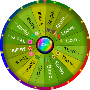 A Fun Fact About Plants SpinzyWheel