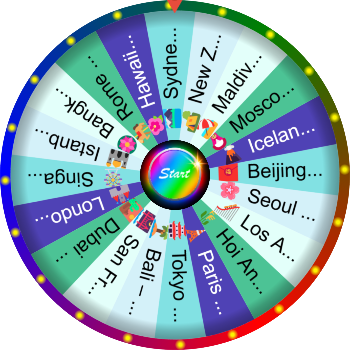 🌀 A Place You Want to Travel SpinzyWheel🌀