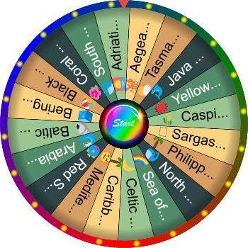 🌀 Name a Sea — SpinzyWheel 🌀