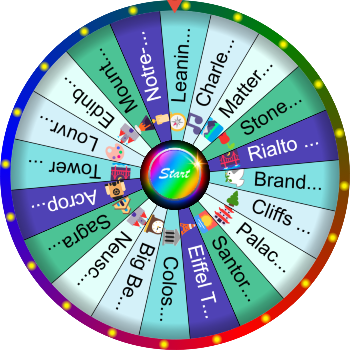 🌀 A Famous Landmark in Europe — SpinzyWheel🌀