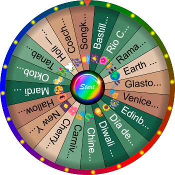 🌀 A Famous Festival in the World — SpinzyWheel🌀