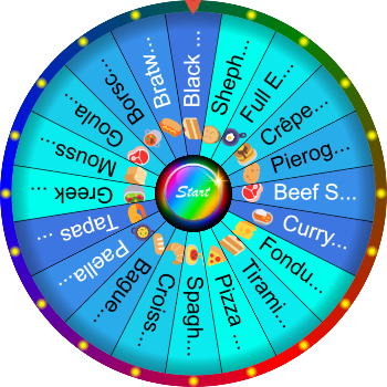 🌀 A Famous Food in Europe — SpinzyWheel 🌀