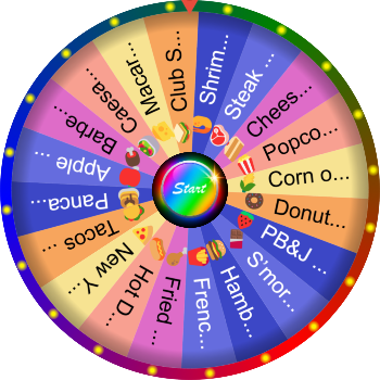 🌀 A Famous Food in America — SpinzyWheel 🌀