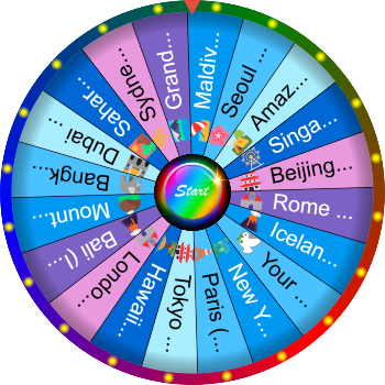 🌀 If You Could Fly Anywhere — SpinzyWheel🌀
