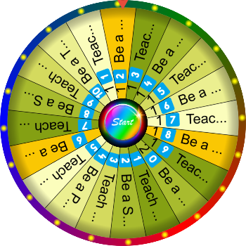 🌀 🍎 If You Could Be a Teacher for One Day SpinzyWheel 🍎 🌀