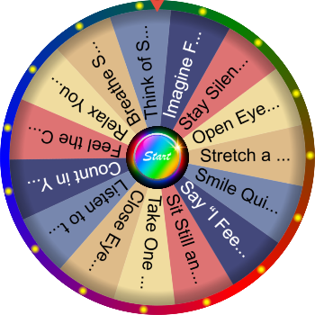 🌀Sit Quietly for 30 Seconds SpinzyWheel 🌀