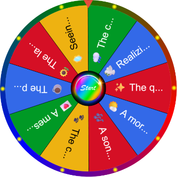 🌼 Joys That Found Me When I Stopped Looking – SpinzyWheel