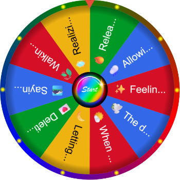 🌊 Times I Let Go and Finally Felt Free – SpinzyWheel