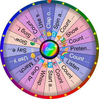 🌀 Count to 20 Slowly — SpinzyWheel 🌀