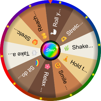 🌀 Stretch Your Neck and Arms — SpinzyWheel🌀