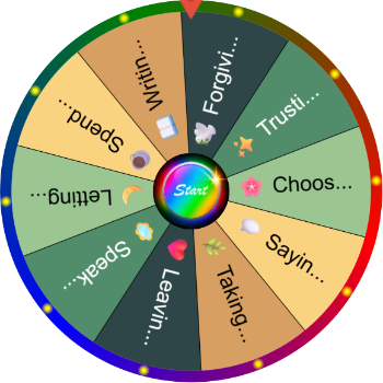 🌸 Moments I Chose Myself – SpinzyWheel