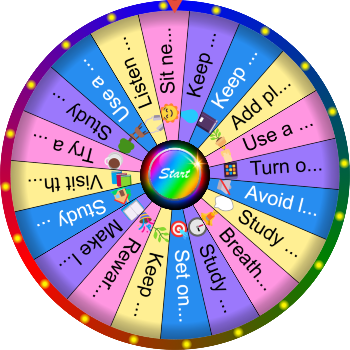 🌀 Where Do You Like to Study SpinzyWheel